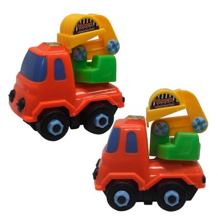 Машинка 1TOY с отверткой гаечным ключом в ассортименте