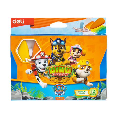 Восковые мелки Deli 12 шт.