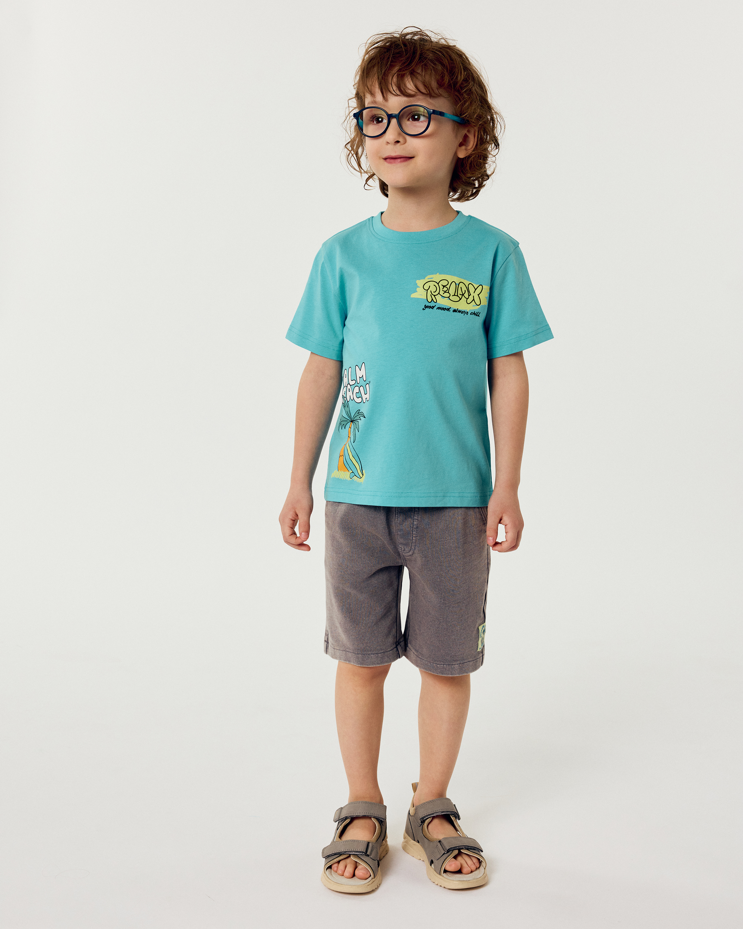 Изображение товара Шорты Futurino 98 для мальчика, серые, хлопок Изображение товара Шорты Futurino 98 для мальчика, серые, хлопок