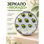 Зеркало iLikeGift с двойным увеличением настольное, карманное