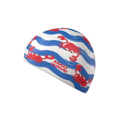 Шапочка для бассейна Mad Wave Crabs M0574 07 0 00W