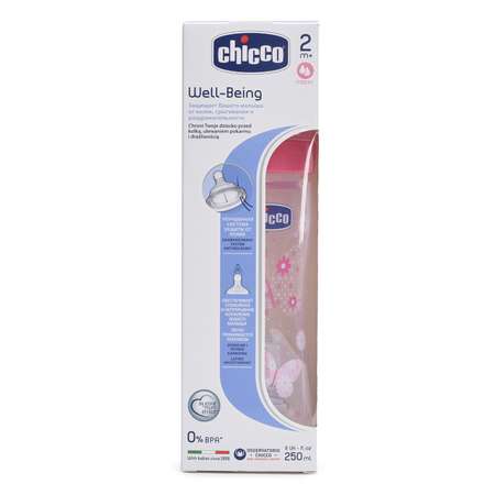 Бутылочка Chicco Well-Being 250 мл