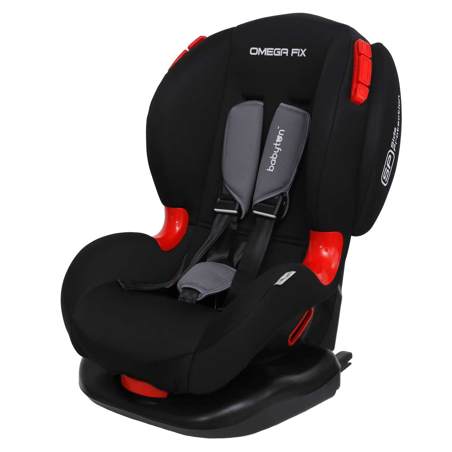Автокресло Babyton Omega Fix Black-Grey Isofix 1/2 (9-25 кг) - фото 22