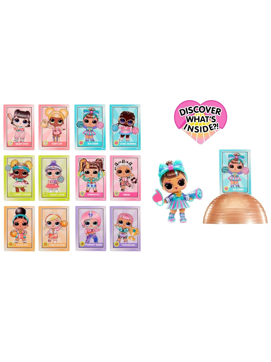 Кукла мини L.O.L. Surprise! All Star Sports 523994 00-00019779 - фото 4