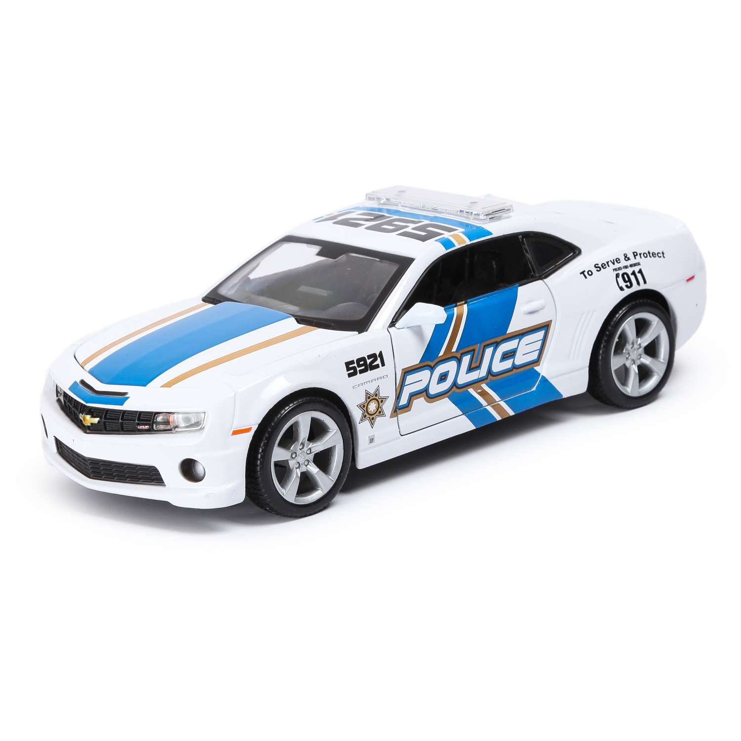 Полицейская машина MAISTO Chevrolet Camaro Rs 2010 1:24 31208.0 - фото 1