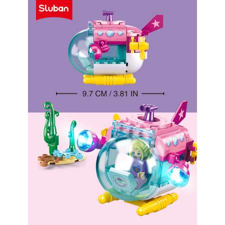 Конструктор SLUBAN Розовая мечта Кафе