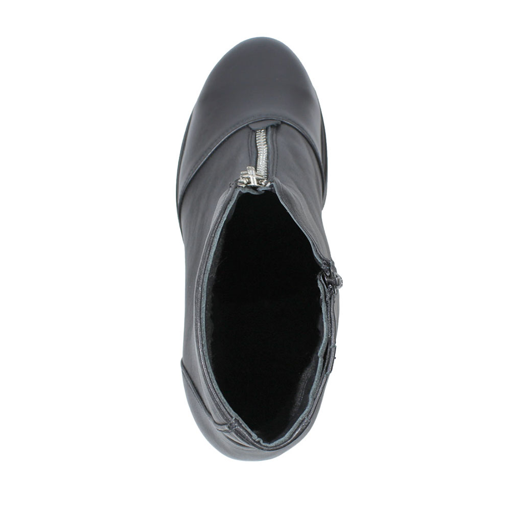 Полусапоги Europen 1671Б-SV EUROPEN Полусапоги женские,черный кожа - фото 3