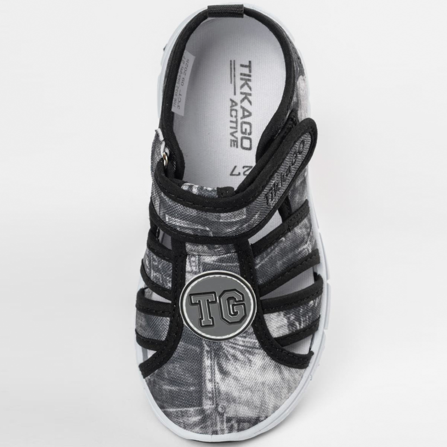 Сандалии TikkaGo 7T06_913-2_black-grey - фото 9