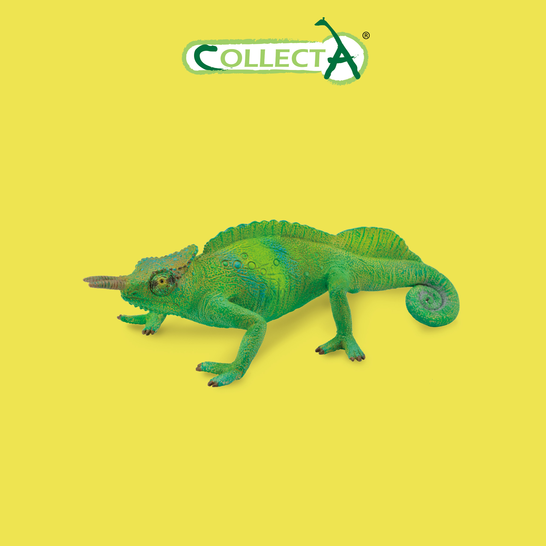 Фигурка Collecta Камерунский хамелеон - фото 1