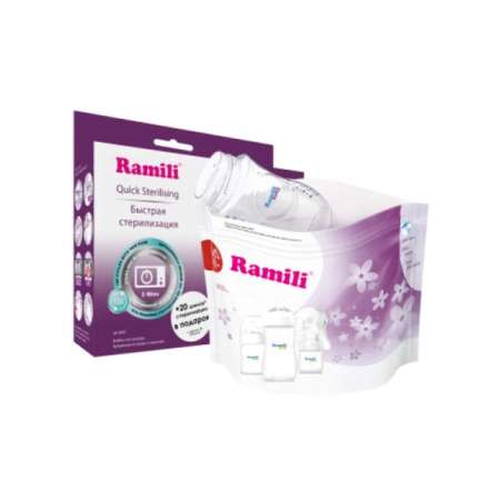 Пакеты для стерилизации Ramili в микроволновой печи RSB110