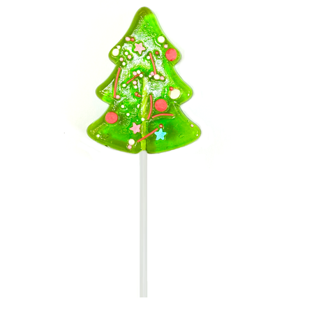 Карамель леденцовая на палочке Леденцовая страна Елочка 30г