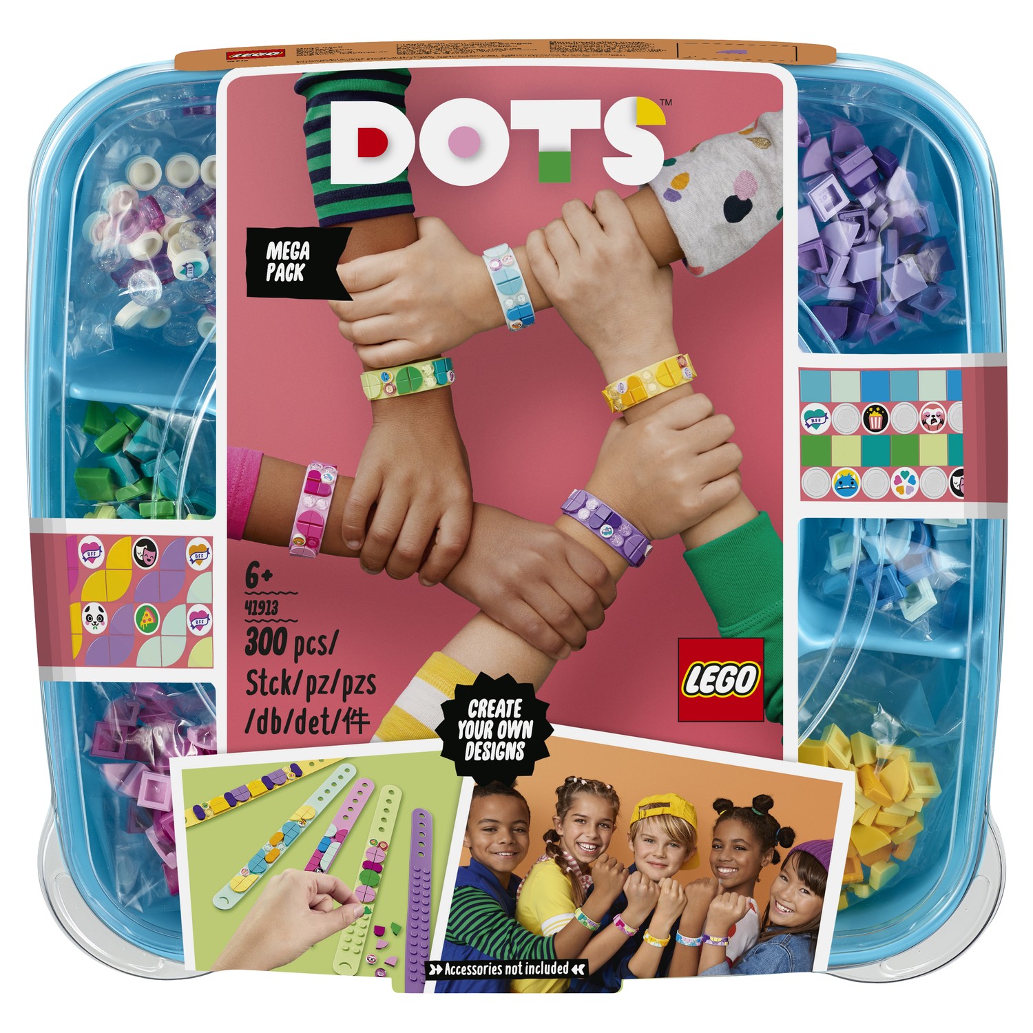 Конструктор LEGO DOTS Набор для создания браслетов - фото 2