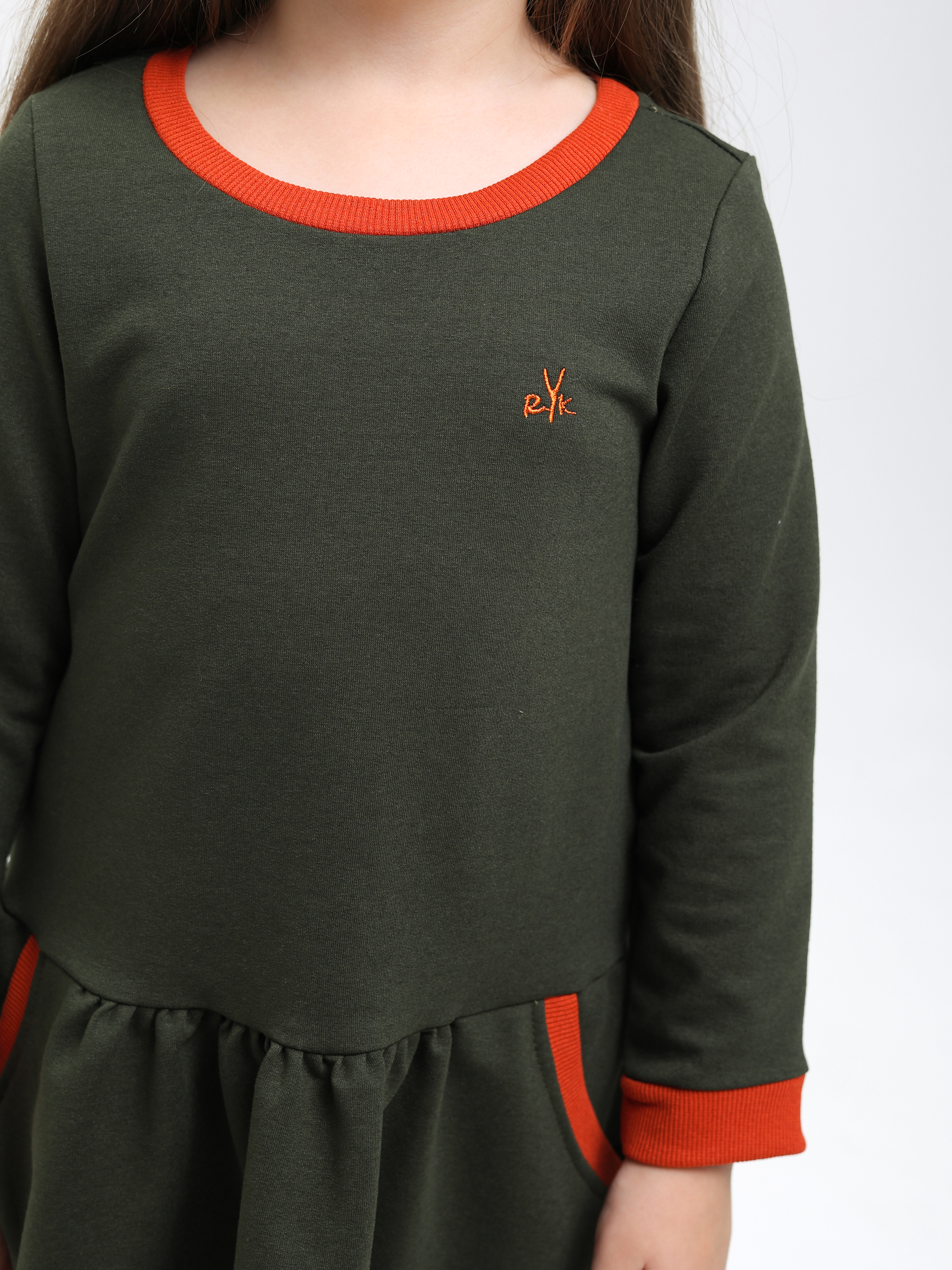 Платье RobyKris 27-9286-25/хаки - фото 3