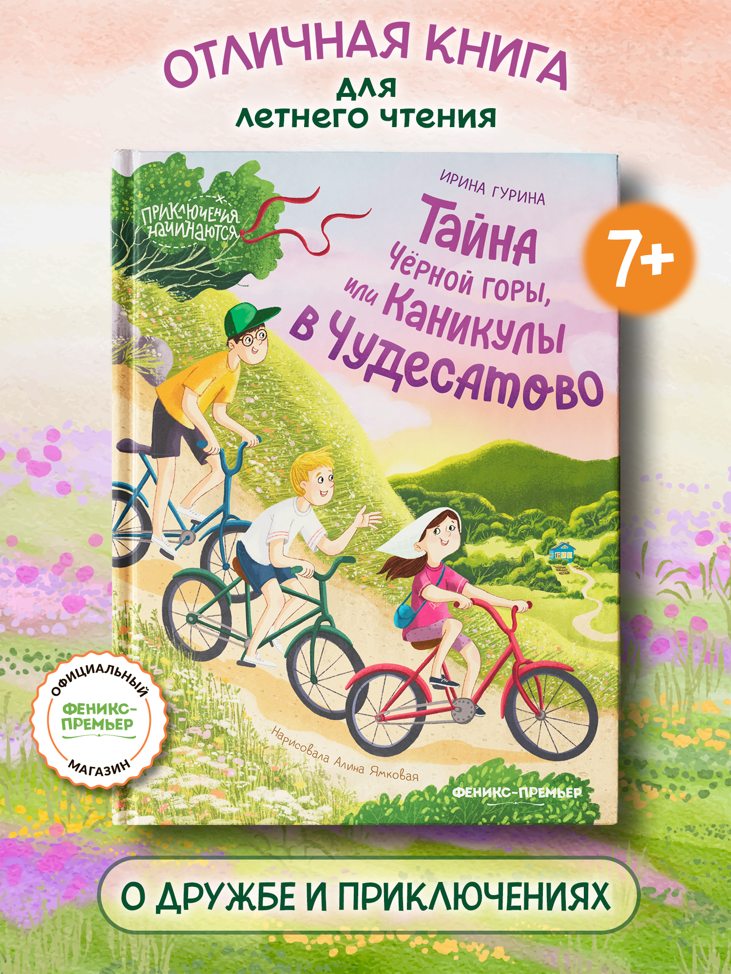 Книга Феникс Премьер Тайна Черной горы или Каникулы в Чудесатово - фото 1