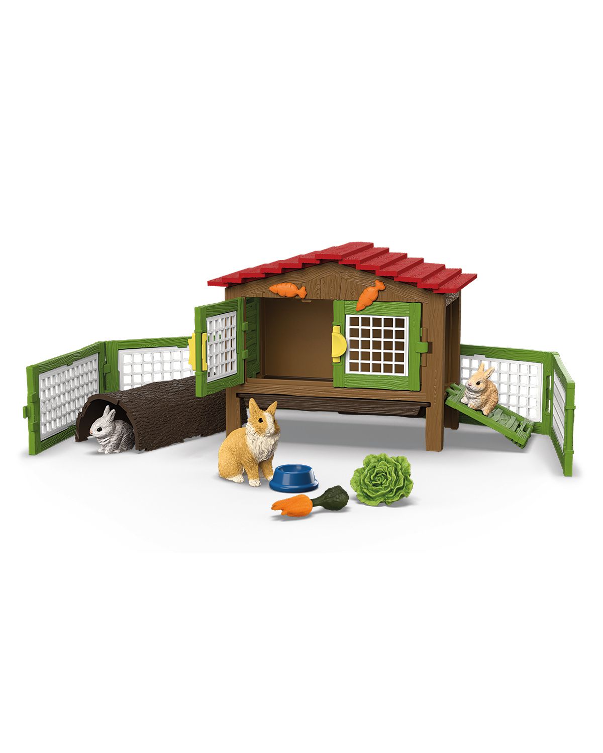 Игровой набор SCHLEICH Клетка для кроликов - фото 1