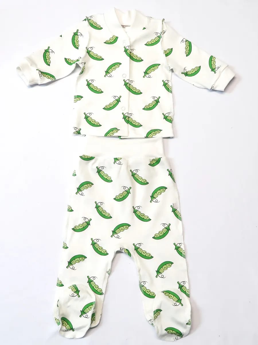 Кофточка и ползунки Рекантино 657-21 Салатовый - фото 3