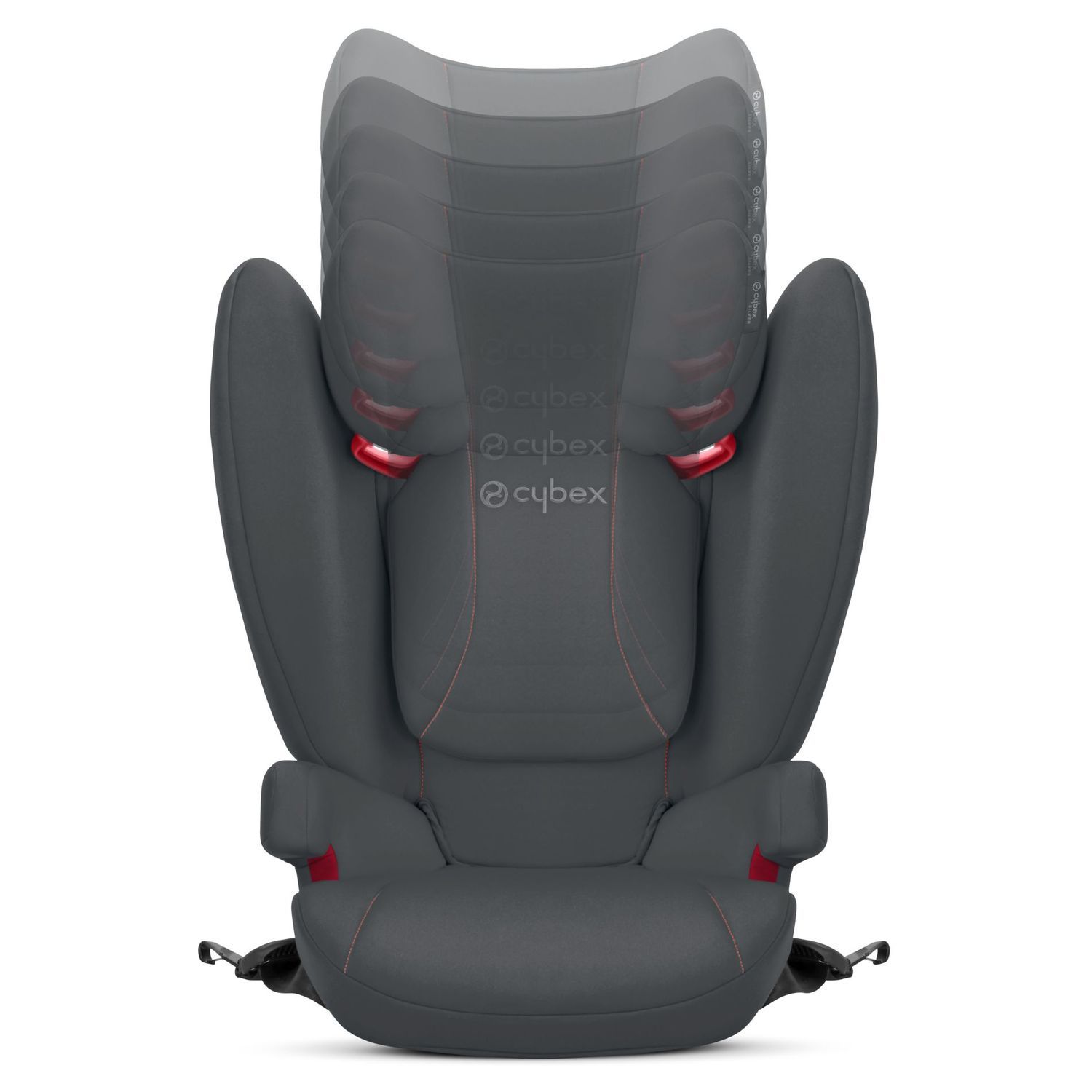 Автокресло Cybex Solution B-Fix Steel Grey 2/3 (15-36 кг) - фото 7