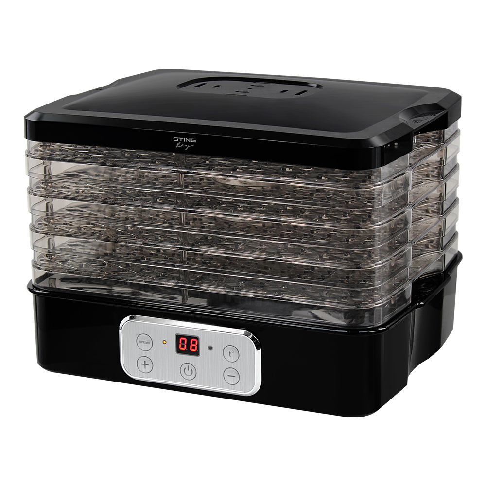 Сушилка для овощей и фруктов STINGRAY черный жемчуг - фото 14