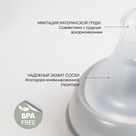 Бутылочка Paomma Anti-Colic 240 мл