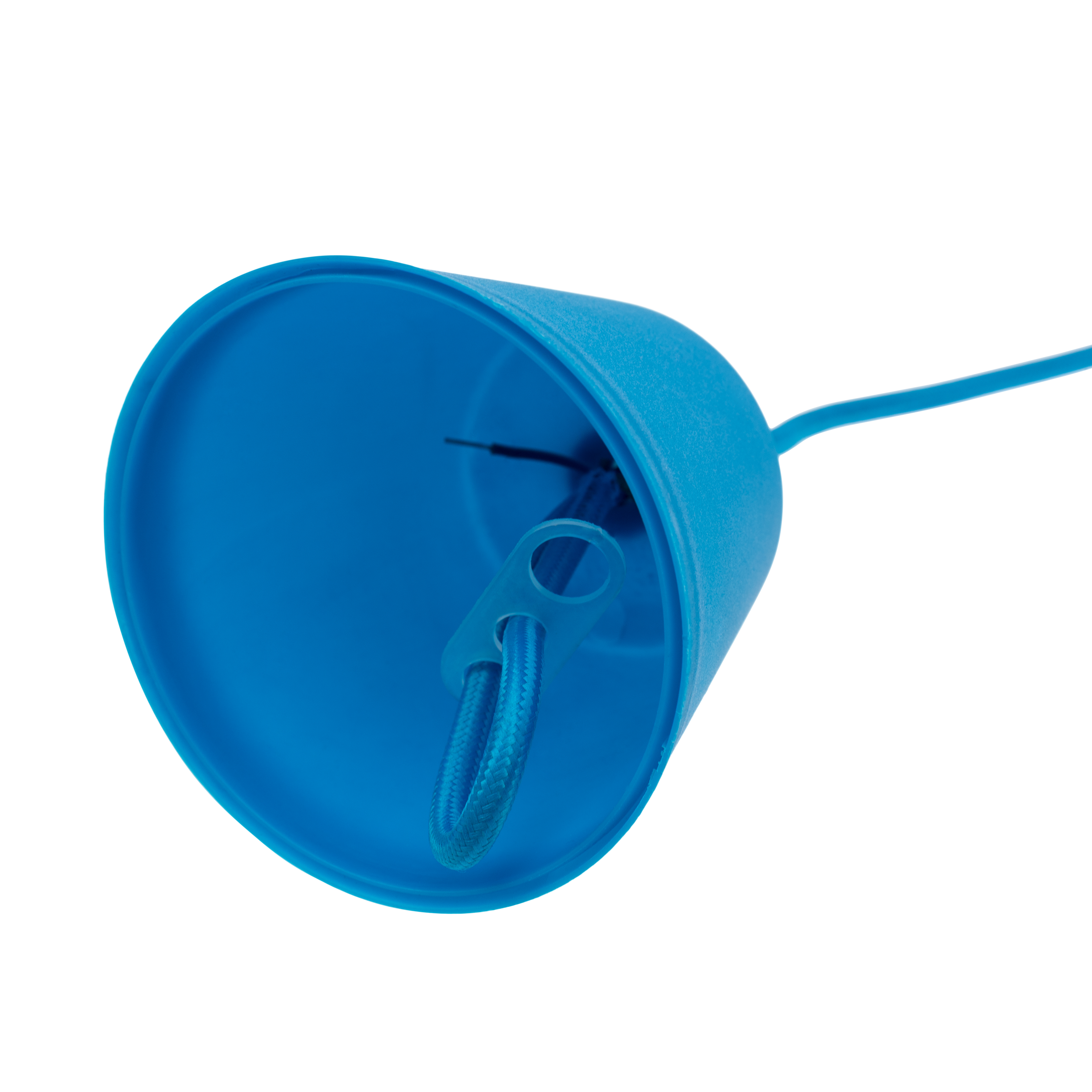 Патрон силиконовый REXANT E27 со шнуром 1 м синий - фото 4