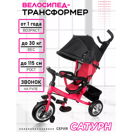 Трехколесный велосипед Velobibi 10 дюймов