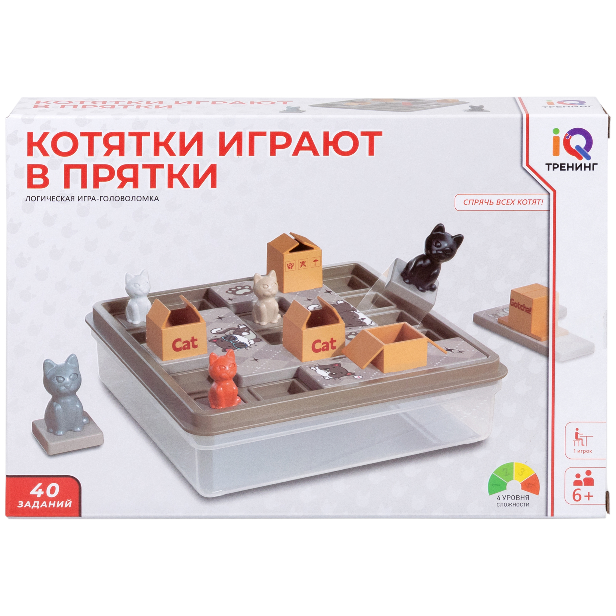 Настольная игра 1TOY Котятки играют в прятки - фото 18