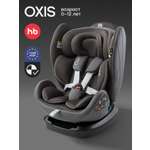 Автокресло Happy Baby Oxis 0+/1/2/3 (0-36 кг) серый