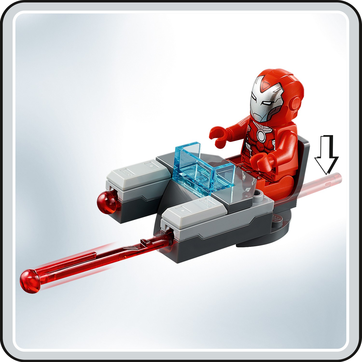 Конструктор LEGO Marvel Super Heroes Халкбастер vs агент А.И.М. блочный - фото 9