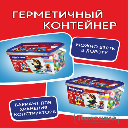 Конструктор ТИМОШКА 1000 дет.