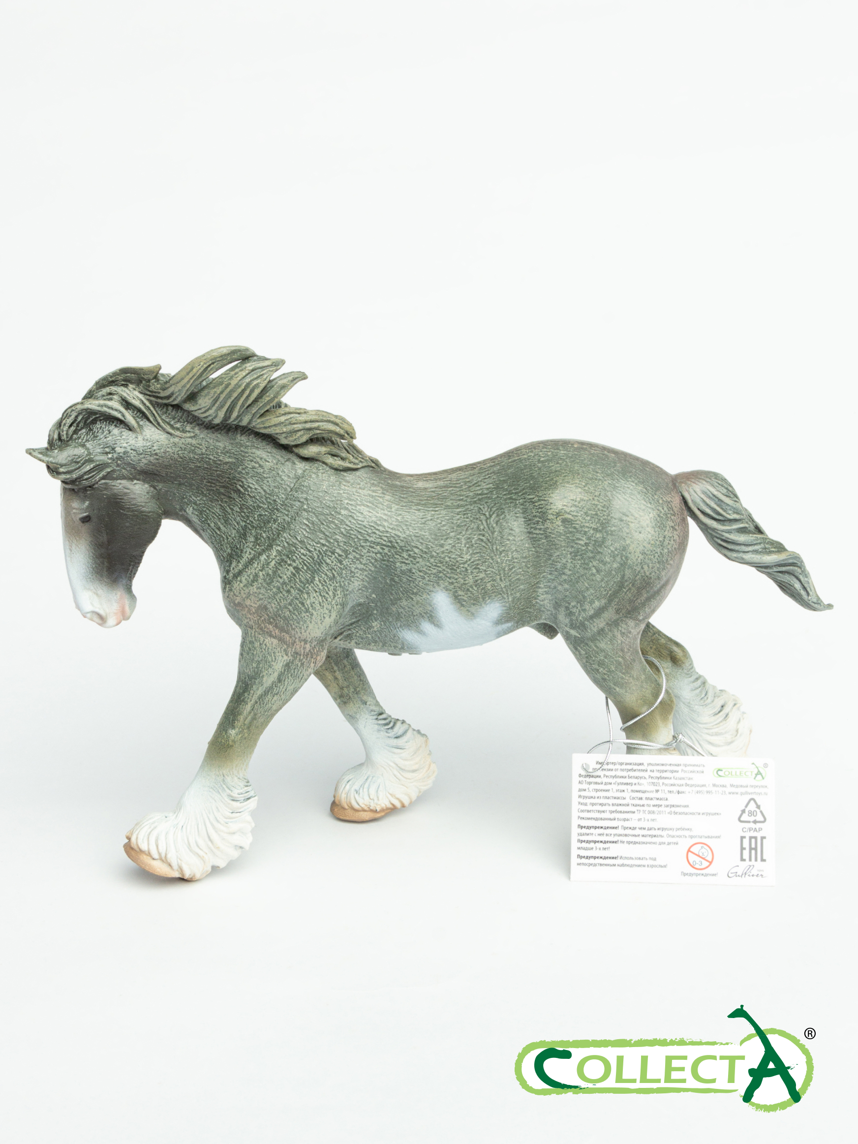 Фигурка Collecta Клейдесдальский жеребец - фото 10