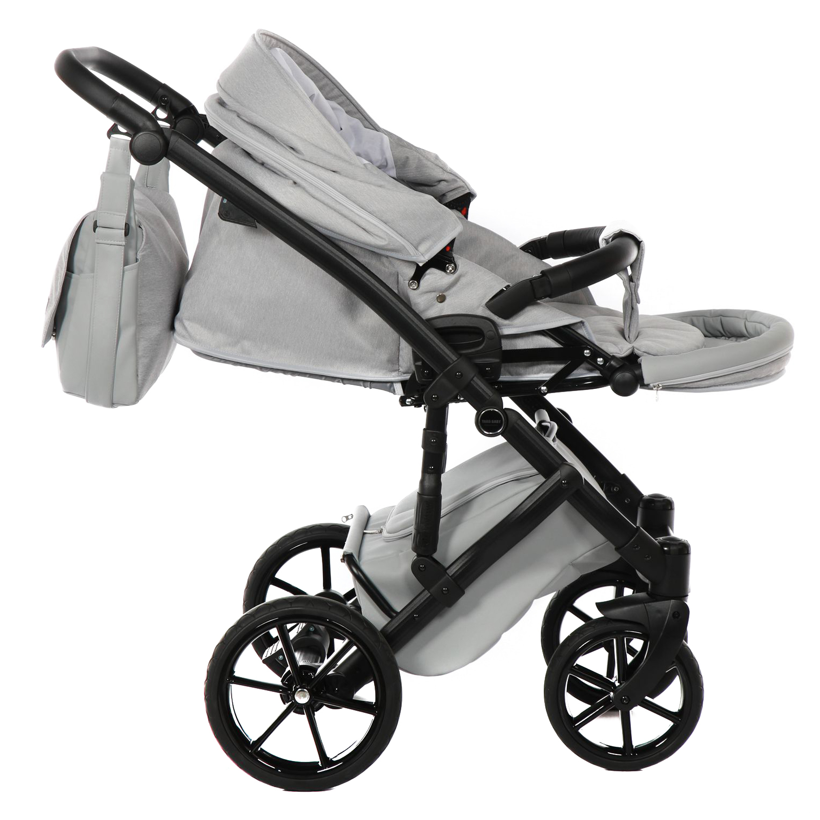 Коляска 2в1 Tako серый - фото 5