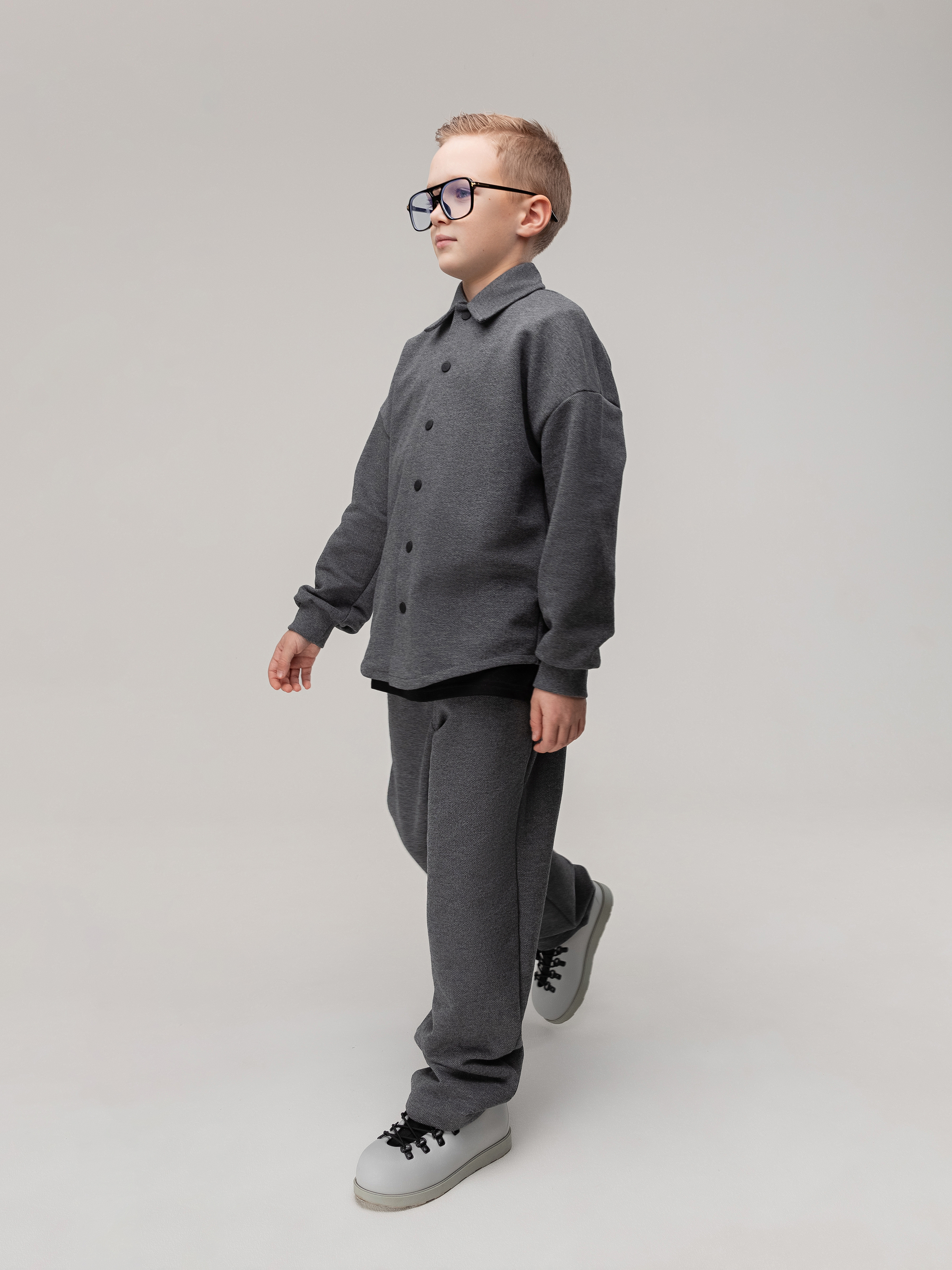 Костюм Bodo 11-661MU_темно-серый меланж - фото 5