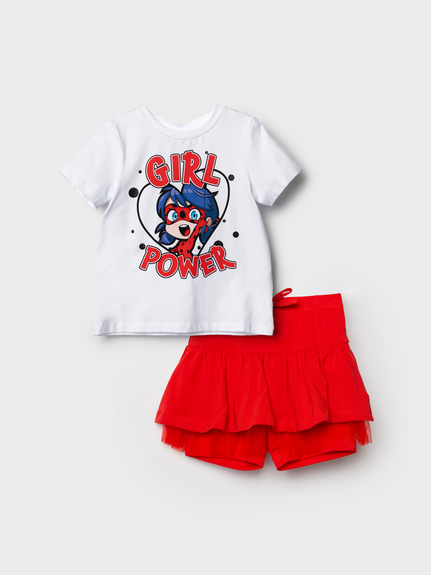 Футболка и юбка-шорты PlayToday 12642003 - фото 7