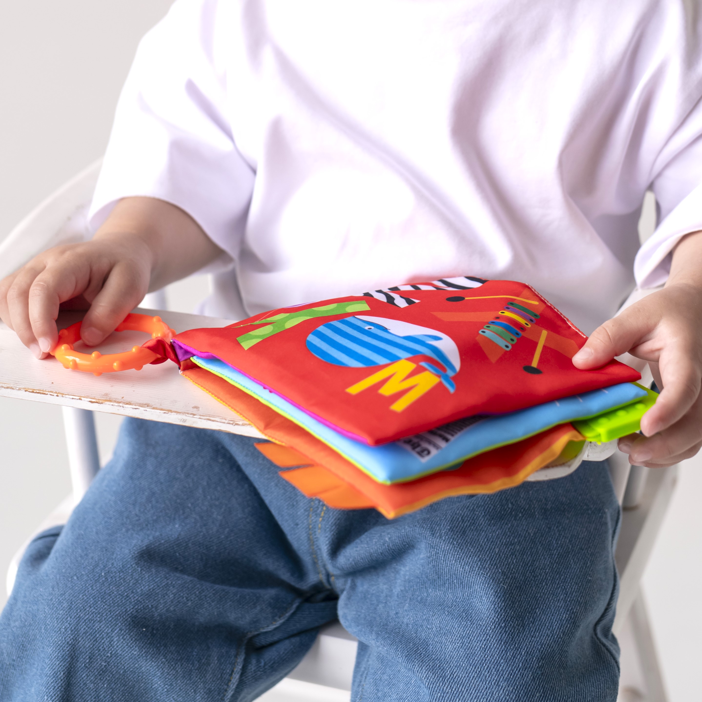 Игрушка Uviton книжка шуршалка с прорезывателем в ассортименте - фото 3