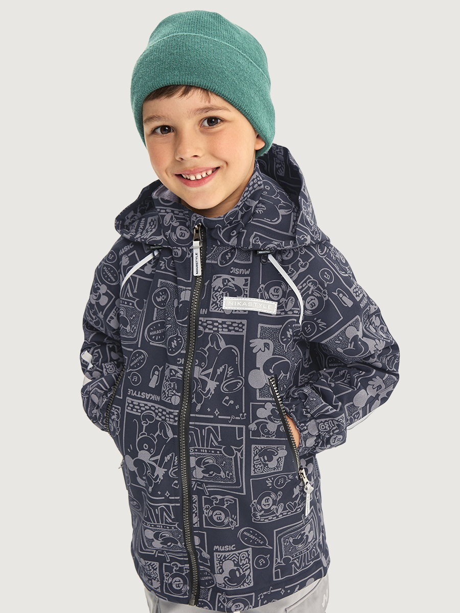 Ветровка NIKASTYLE 4л2326 антрацит - фото 13