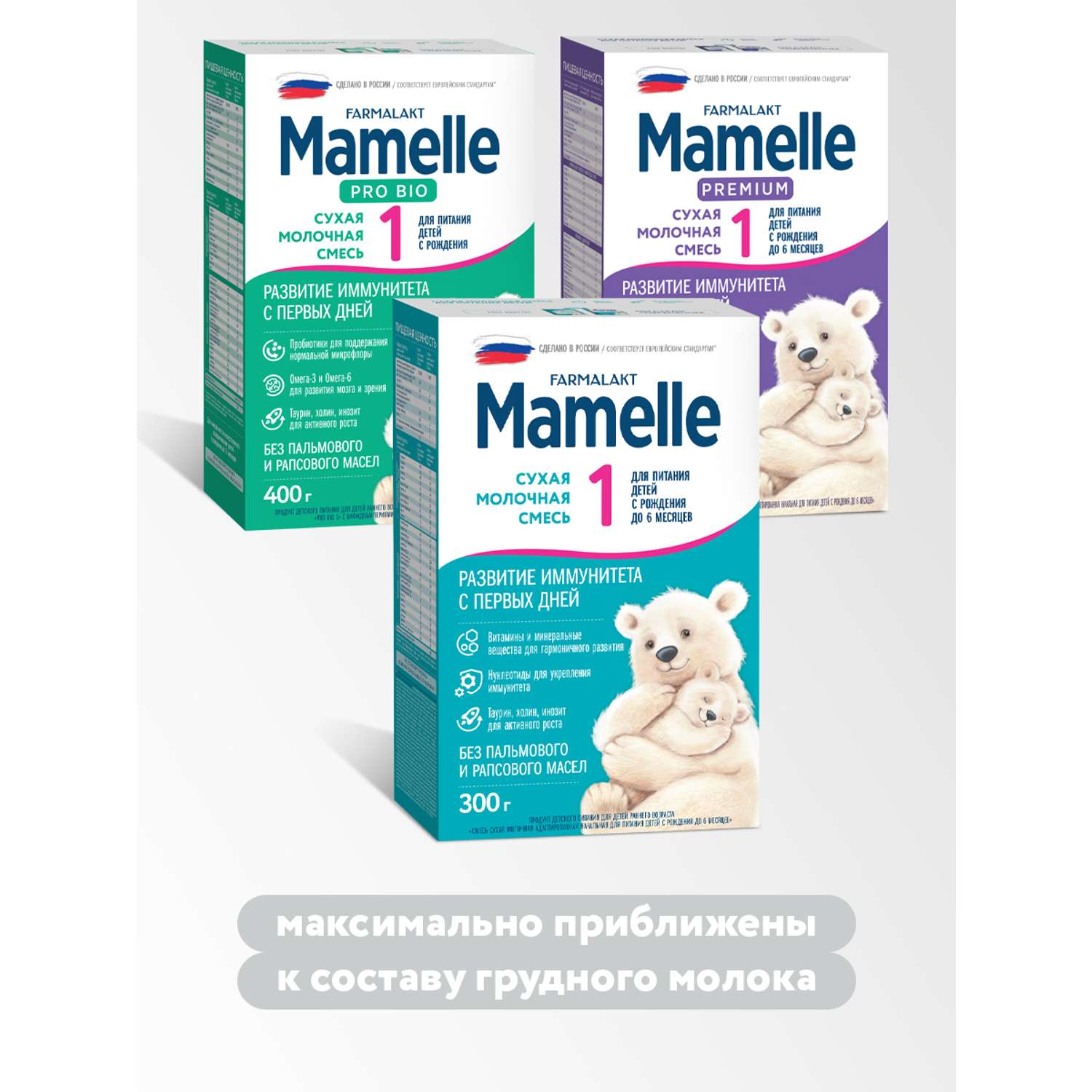 Смесь молочная Mamelle 1 300г с 0месяцев - фото 8