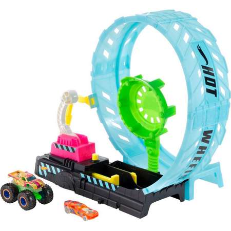Трек Hot Wheels Мертвая петля с пусковой установкой