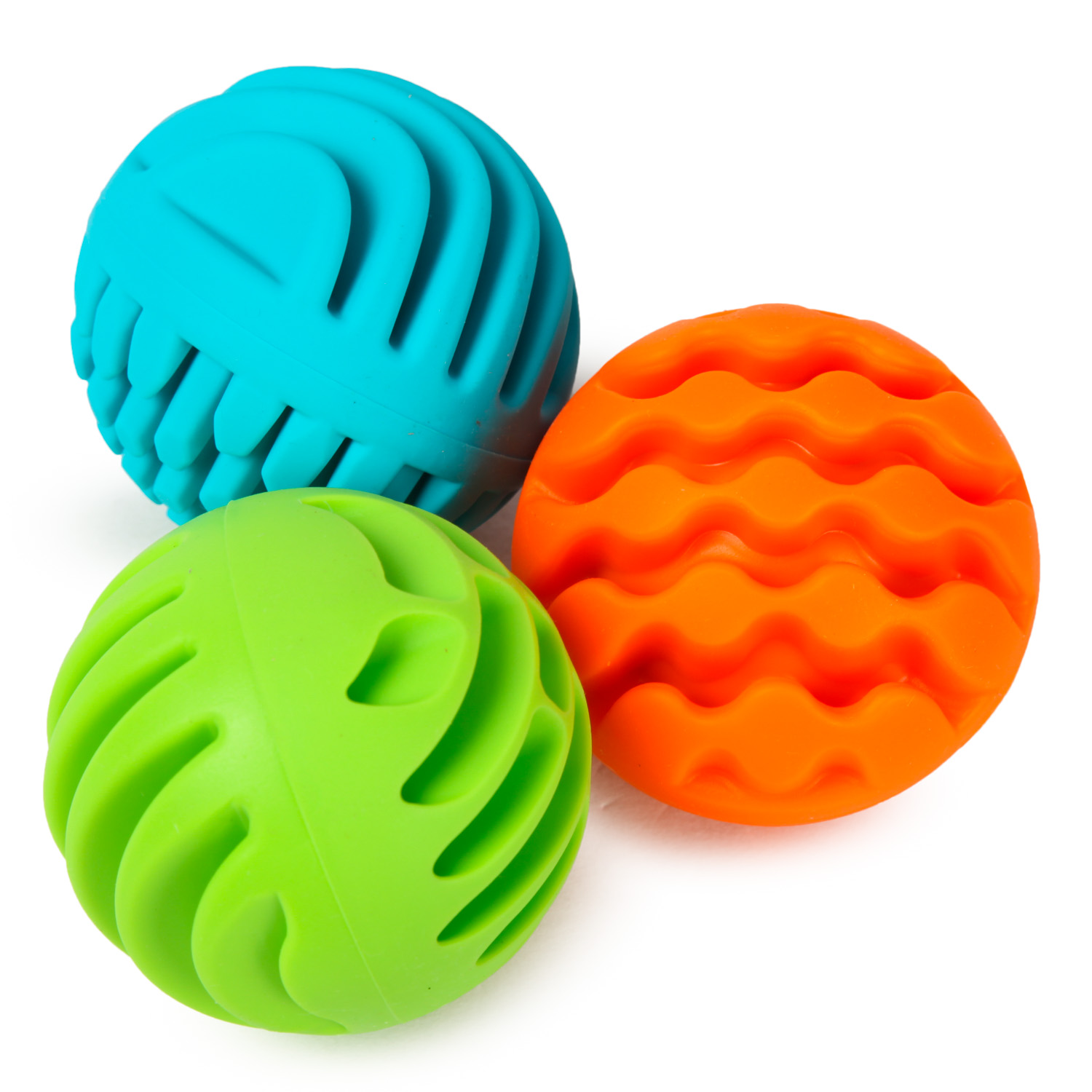 Игрушка Fat Brain мяч Сенсорные шары Fat Brain - фото 1