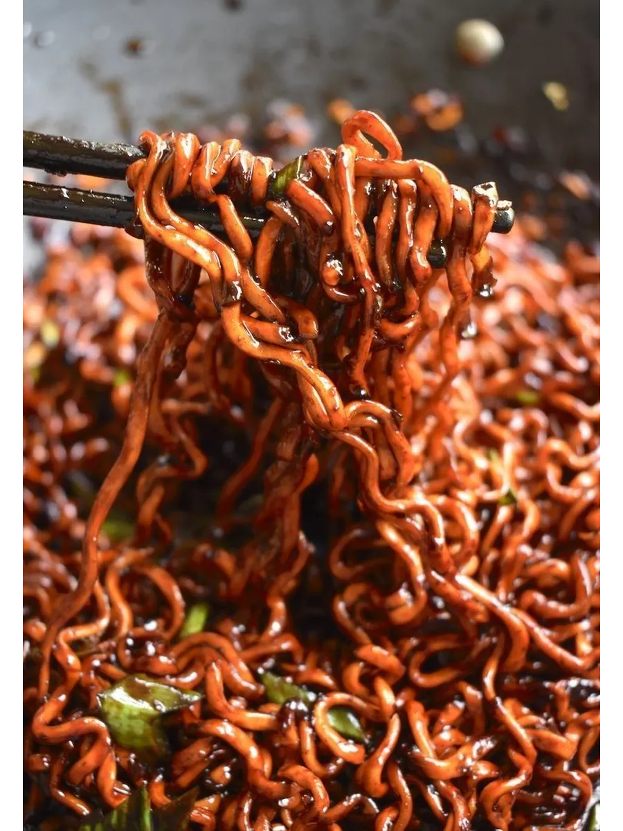 Лапша быстрого приготовления Samyang с соусом из черных бобов - фото 5