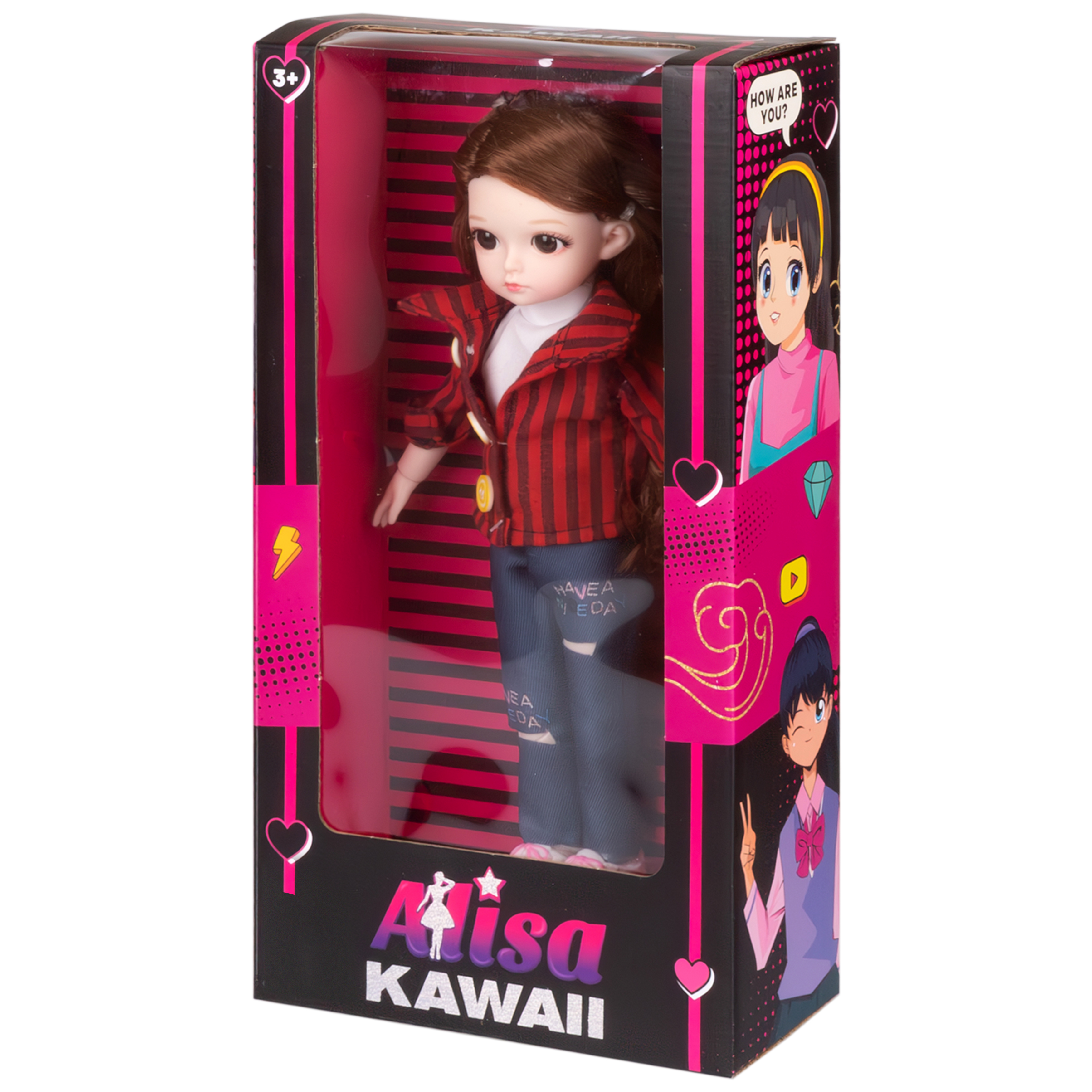 Кукла классическая 1TOY Alisa Kawaii Т24340 - фото 12