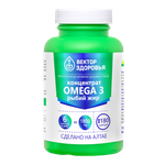 БАД к пище Алтайские традиции Комплекс Омега 3 рыбий жир концентрат 180 капсул