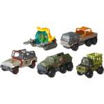 Игровой набор Matchbox Мир Юрского 5шт