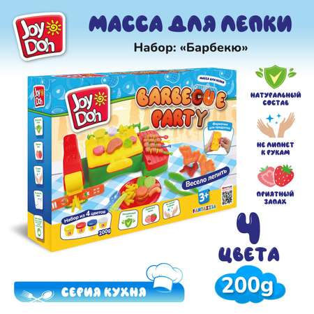 Масса для лепки Joy-Doh Барбекю 4 цв.