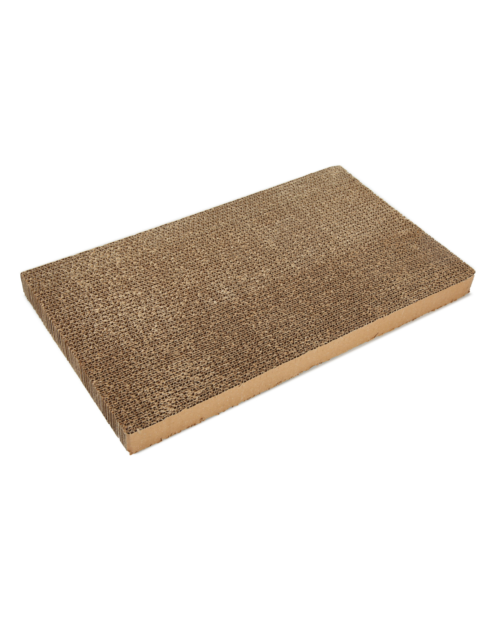 Когтеточка для кошек Barbaks прямоугольная картонная 56*30*3.5см - фото 1
