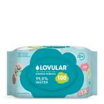 Влажные салфетки LOVULAR 100 шт.