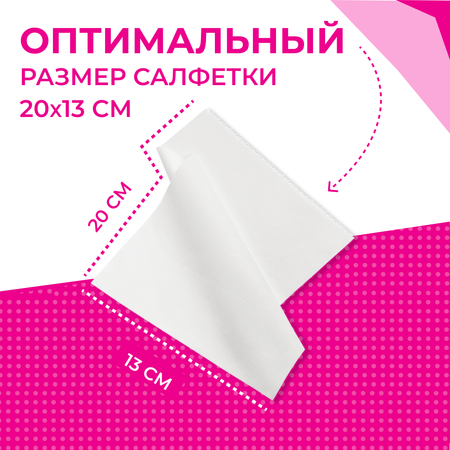 Влажные салфетки Reva Care антибактериальные 20 упак. 72 шт.