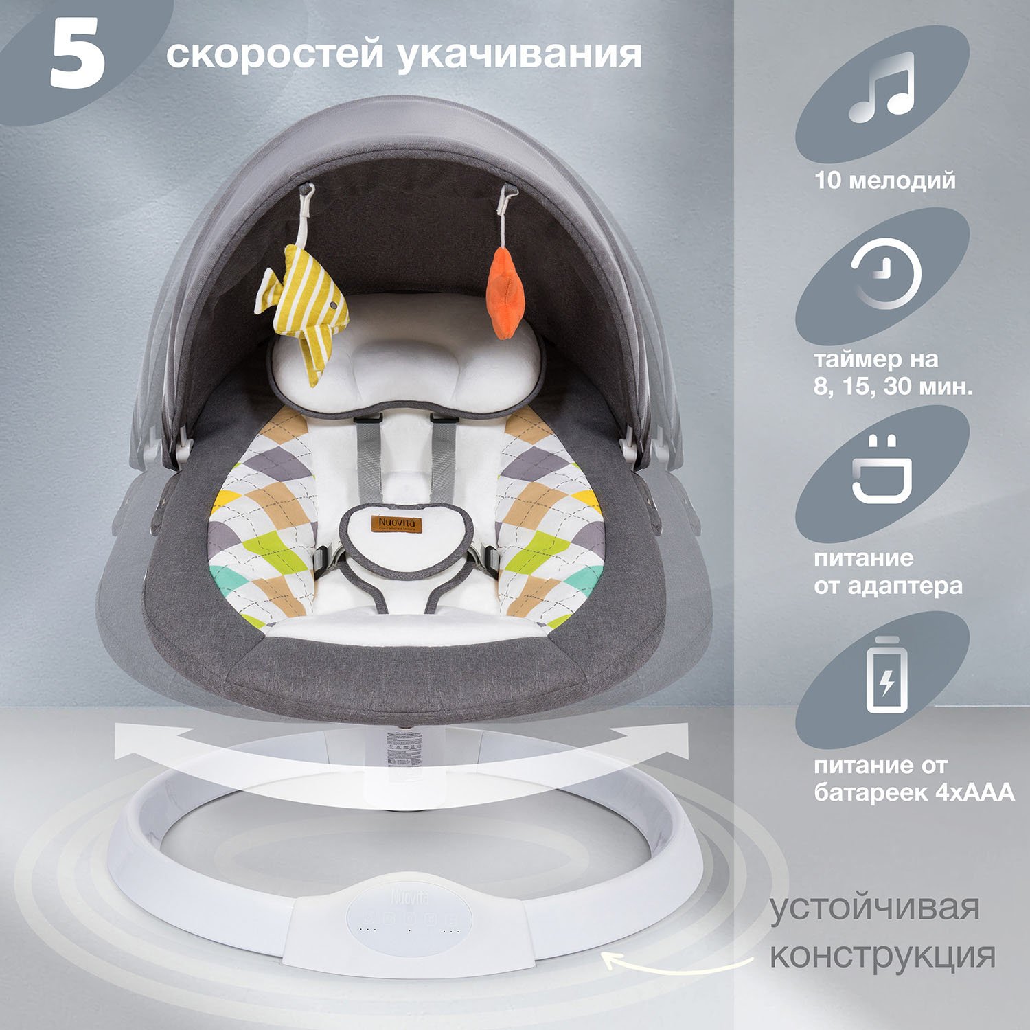 Шезлонг Nuovita - фото 2