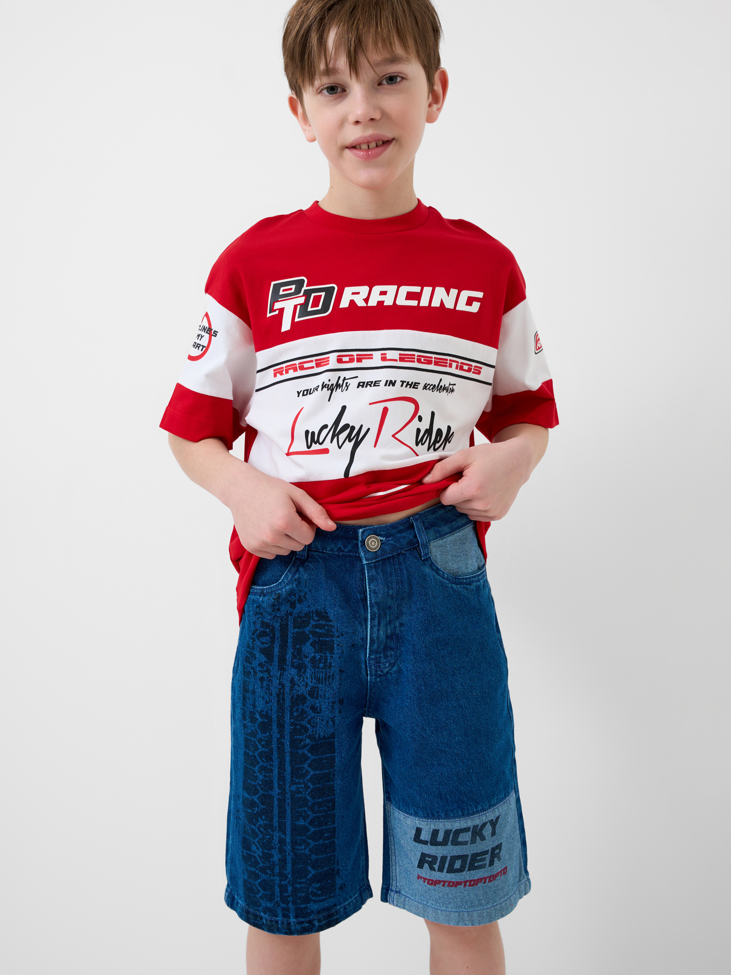 Шорты джинсовые PlayToday 12611039 - фото 4