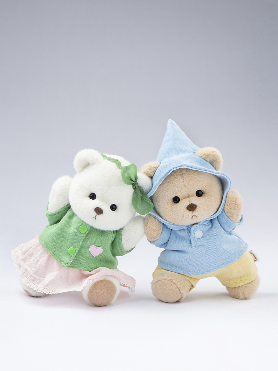 Мягкая игрушка TeddyTales Медведь Счастье белый - фото 8