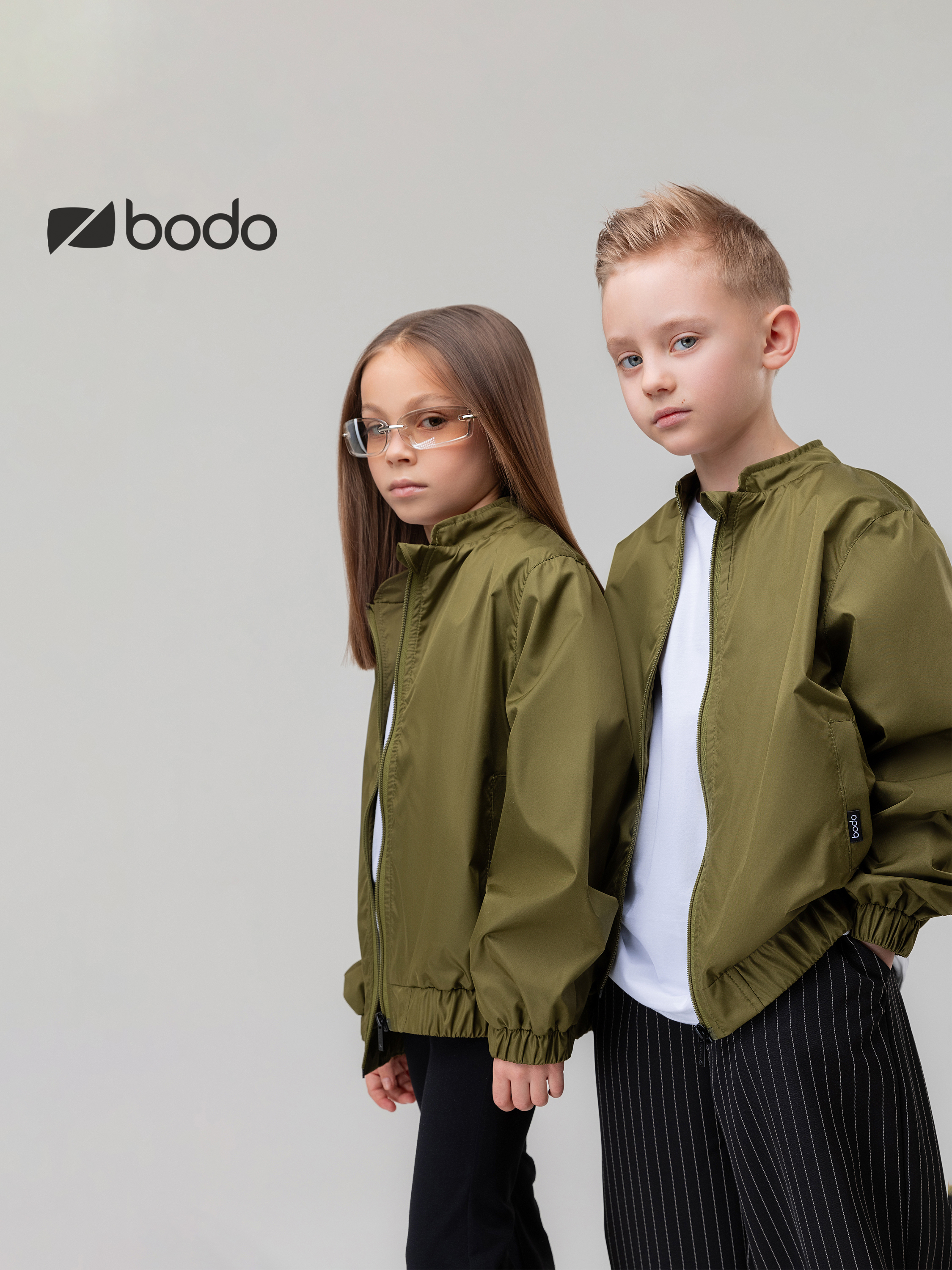 Ветровка Bodo 32-45U_хаки - фото 2